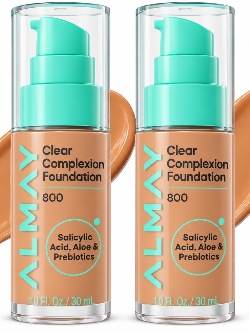 Almay Clear Complexion Foundation Shade 800 – Set of 2